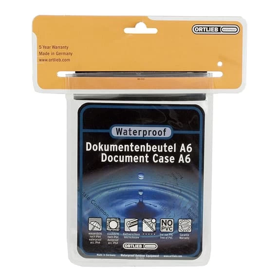 Housse De Protection De Documents Ortlieb Document-Bag A6 4 Housse De Protection De Documents Ortlieb Document-Bag A6 – Image 2