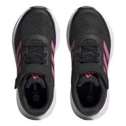 Chaussures Adidas Runfalcon 3.0 Sport Elastic Lace Top Strap Noir Rose Enfant -Sport Équipements Magasin ad hp5875 005