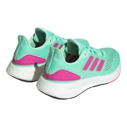 Chaussures Adidas Pureboost 22 Bleu Clair Rose Femme -Sport Équipements Magasin ad hq8577 004