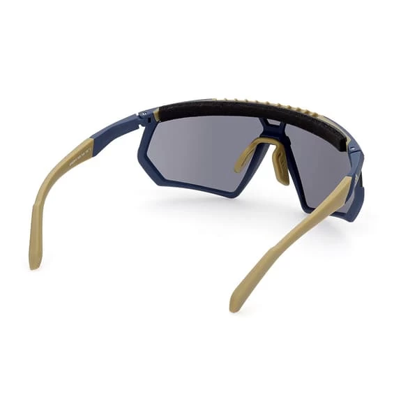 Lunettes Adidas Competition Aero Pro SP0029-H Pure Blue Avec Verre Contrast Mirror Gold 7 Lunettes Adidas Competition Aero Pro SP0029-H Pure Blue Avec Verre Contrast Mirror Gold – Image 5