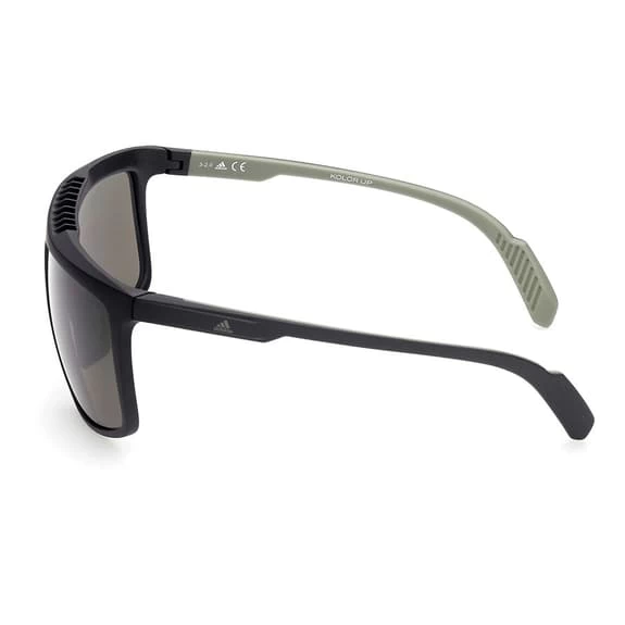 Lunettes Adidas Performance B-Shield SP0032-H Matte Black Avec Verres Kolor Up Green 4 Lunettes Adidas Performance B-Shield SP0032-H Matte Black Avec Verres Kolor Up Green – Image 2