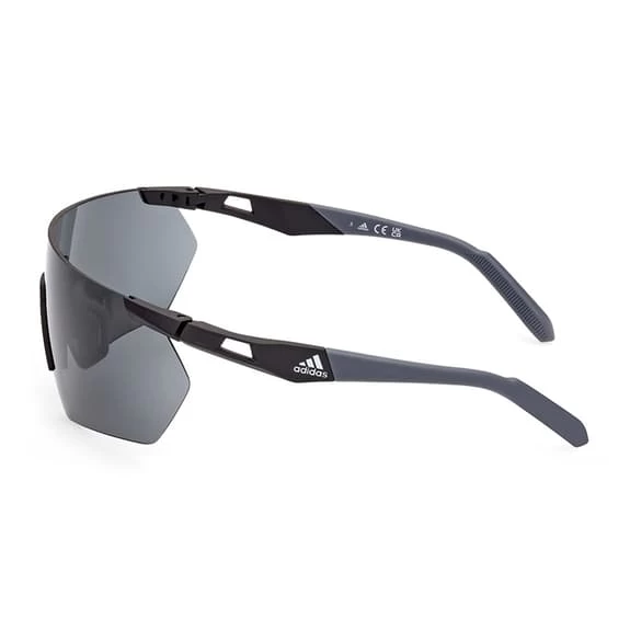 Lunettes Adidas Sport SP0062 Matte Black Avec Verre Contrast Smoke 4 Lunettes Adidas Sport SP0062 Matte Black Avec Verre Contrast Smoke – Image 2