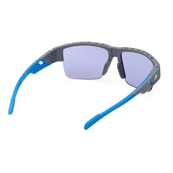 Lunettes Adidas Sport SP0070 Gris Foncé Avec Verres Réfléchissants Kolor Up Bleu 7 Lunettes Adidas Sport SP0070 Gris Foncé Avec Verres Réfléchissants Kolor Up Bleu – Image 5