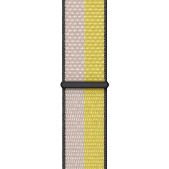Bracelet Sport Boucle Apple Pour Apple Watch 45 Mm Jaune Citron Blanc 3 Bracelet Sport Boucle Apple Pour Apple Watch 45 Mm Jaune Citron Blanc