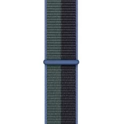 Bracelet Sport Boucle Apple Pour Apple Watch 41 Mm Vert Foncé Noir Minuit