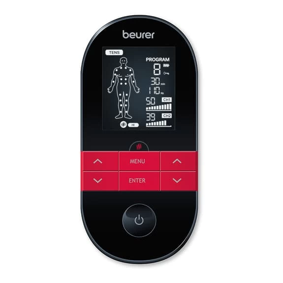 Electrostimulateur Beurer EM 59 Noir Rouge 5 Electrostimulateur Beurer EM 59 Noir Rouge – Image 3