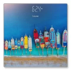 Balance Numérique En Verre Beurer GS 215 Bleu