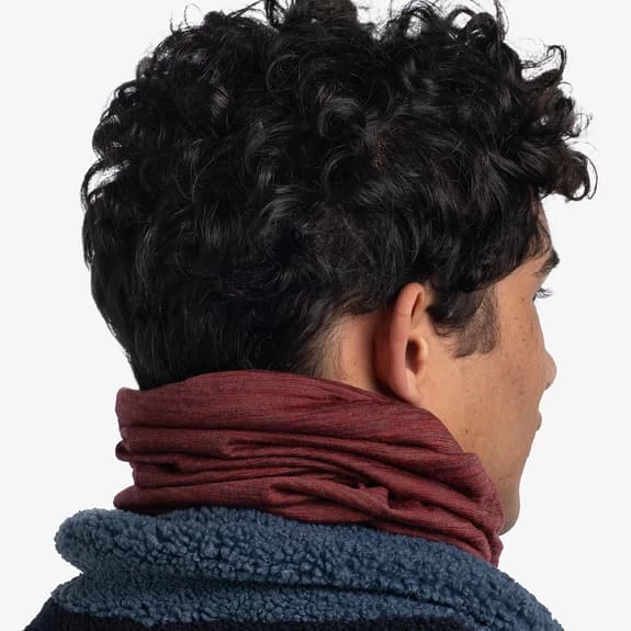 Buff Lightweight Merino Wool Rouge Violet 7 Buff Lightweight Merino Wool Rouge Violet – Image 5