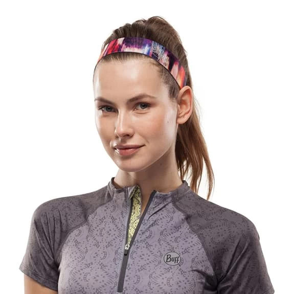 Bandeau Buff Wide Hairband R-Dawa Multi Lilas Multicolore Femme 4 Bandeau Buff Wide Hairband R-Dawa Multi Lilas Multicolore Femme – Image 2