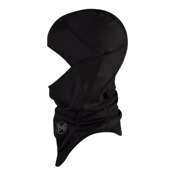 Passe-montagne Buff ThermoNet Balaclava Solid Black Noir 4 Passe-montagne Buff ThermoNet Balaclava Solid Black Noir – Image 2