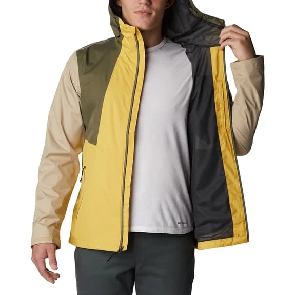 Veste Fine Columbia Inner Limits II Jaune Vert Beige 7 Veste Fine Columbia Inner Limits II Jaune Vert Beige – Image 5
