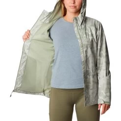 Veste Columbia Inner Limits II Imprimé Gris Pâle Femme -Sport Équipements Magasin cl 1895802 348 005