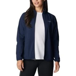 Veste Fine Columbia Endless Trail Wind Shell Bleu Marine Femme -Sport Équipements Magasin cl 2031651 464 004