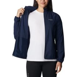 Veste Fine Columbia Endless Trail Wind Shell Bleu Marine Femme -Sport Équipements Magasin cl 2031651 464 005