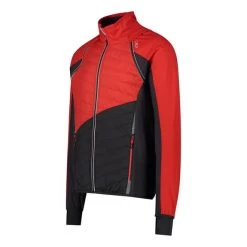 Veste CMP Detachable Sleeves PrimaLoft Rouge Noir -Sport Équipements Magasin cmp 30a2647 c580 003