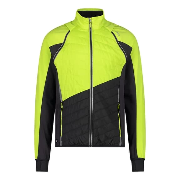Veste CMP Detachable Sleeves PrimaLoft Jaune Noir 3 Veste CMP Detachable Sleeves PrimaLoft Jaune Noir