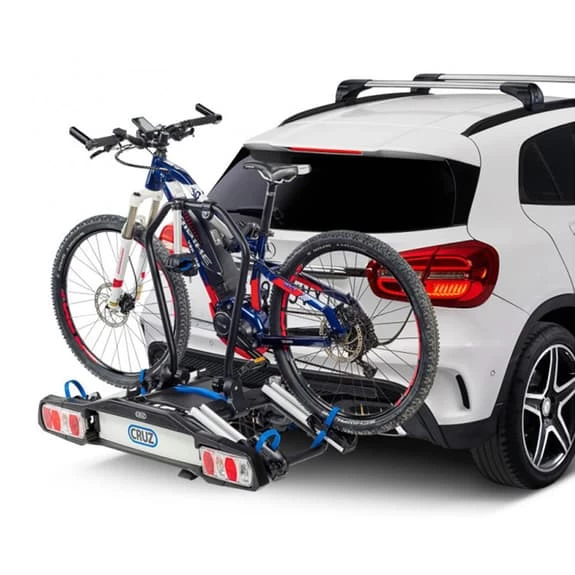 Porte-vélos Pour Crochet D'attelage Cruz Pivot EBike 2 Vélos 13 Broches 5 Porte-vélos Pour Crochet D'attelage Cruz Pivot EBike 2 Vélos 13 Broches – Image 3