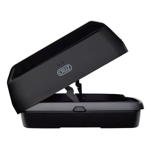 Coffre Cruz Paddock 400 Noir Brillant 7 Coffre Cruz Paddock 400 Noir Brillant – Image 5