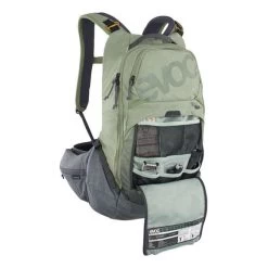 Sac à Dos D'hydratation Evoc Trail Pro 16L Vert Olive Gris