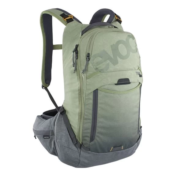Sac à Dos D'hydratation Evoc Trail Pro 16L Vert Olive Gris 6 Sac à Dos D'hydratation Evoc Trail Pro 16L Vert Olive Gris – Image 4