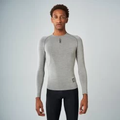 Maillot De Corps Finisseur Merino Thermal Manche Longue Gris 10 Maillot De Corps Finisseur Merino Thermal Manche Longue Gris -Sport Équipements Magasin fns c232fw2002 02 150
