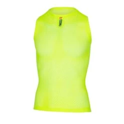 Maillot De Corps Finisseur Mesh Sans Manches Jaune Fluo