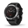 Garmin Fenix 6 Argent Noir Avec Bracelet Noir 2 Garmin Fenix 6 Argent Noir Avec Bracelet Noir -Sport Équipements Magasin ga 010 02158 00
