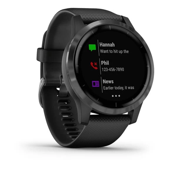 Garmin Vívoactive 4 Noir Avec Bracelet Noir 4 Garmin Vívoactive 4 Noir Avec Bracelet Noir – Image 2