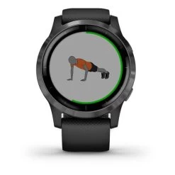 Garmin Vívoactive 4 Noir Avec Bracelet Noir 12 Garmin Vívoactive 4 Noir Avec Bracelet Noir -Sport Équipements Magasin ga 010 02174 12 4