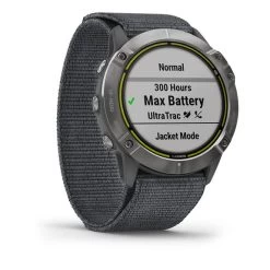 Garmin Enduro Silver Avec Bracelet En Nylon UltraFit Gris 13 Garmin Enduro Silver Avec Bracelet En Nylon UltraFit Gris -Sport Équipements Magasin ga 010 02408 00 006
