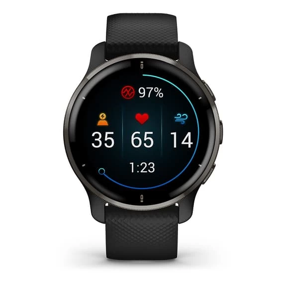 Garmin Venu 2 Plus Noir 4 Garmin Venu 2 Plus Noir – Image 2