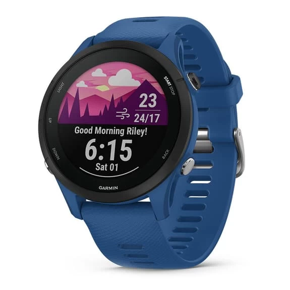 Garmin Forerunner 255 Bleu Noir 3 Garmin Forerunner 255 Bleu Noir