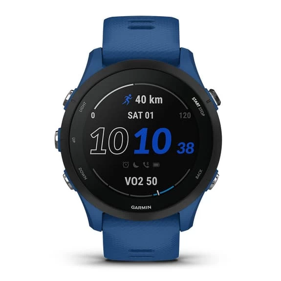 Garmin Forerunner 255 Bleu Noir 6 Garmin Forerunner 255 Bleu Noir – Image 4