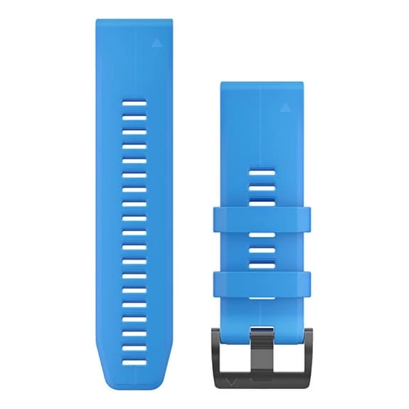 Bracelet En Silicone Garmin QuickFit Fenix 5X Plus 26 Mm Bleu 3 Bracelet En Silicone Garmin QuickFit Fenix 5X Plus 26 Mm Bleu