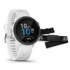 Sport Équipements Magasin 13 Garmin Forerunner 245 Music Pack Blanc