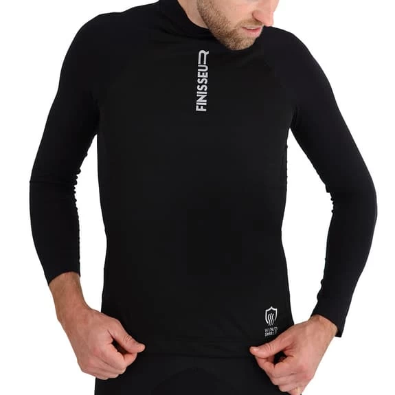 Maillot De Corps Finisseur Thermal Windproof Noir 5 Maillot De Corps Finisseur Thermal Windproof Noir – Image 3