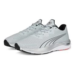 Chaussures Puma Velocity Nitro 2 WTR Gris Rouge