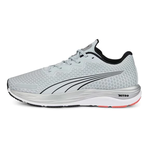 Chaussures Puma Velocity Nitro 2 WTR Gris Rouge 7 Chaussures Puma Velocity Nitro 2 WTR Gris Rouge – Image 5
