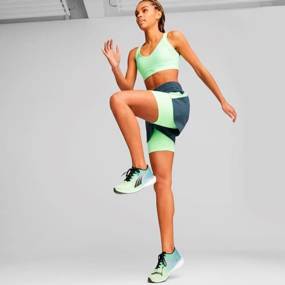 Chaussures Puma Deviate Nitro Elite 2 Race Day Bleu Vert Noir Femme 7 Chaussures Puma Deviate Nitro Elite 2 Race Day Bleu Vert Noir Femme – Image 5