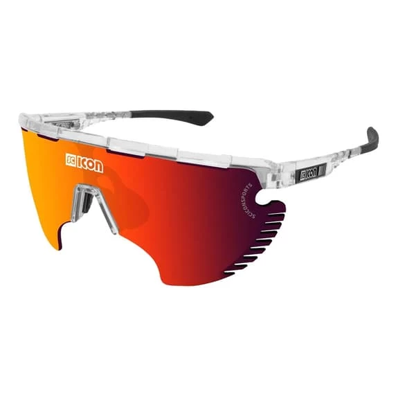 Lunettes Scicon Aerowing Lamon Transparent Avec Verre à Effet Miroir SCN-PP Rouge 3 Lunettes Scicon Aerowing Lamon Transparent Avec Verre à Effet Miroir SCN-PP Rouge