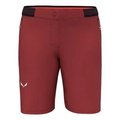 Short Salewa Puez 3 Durastretch Rouge Foncé Femme