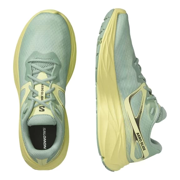 Chaussures Salomon Aero Glide Vert Jaune 8 Chaussures Salomon Aero Glide Vert Jaune – Image 6