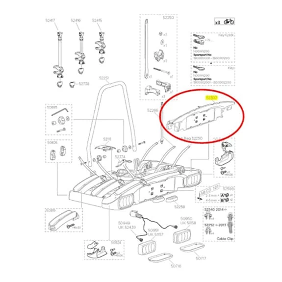 Support Pour Plaque D'immatriculation D'immatriculation Thule EuroClassic G6 3 Support Pour Plaque D'immatriculation D'immatriculation Thule EuroClassic G6